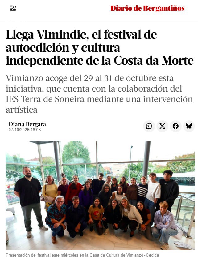 vimindie articulo prensa diario de bergantiños 071026
